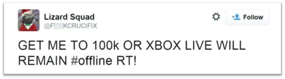 get me to 100k or xbox live wwill remain offline rt!