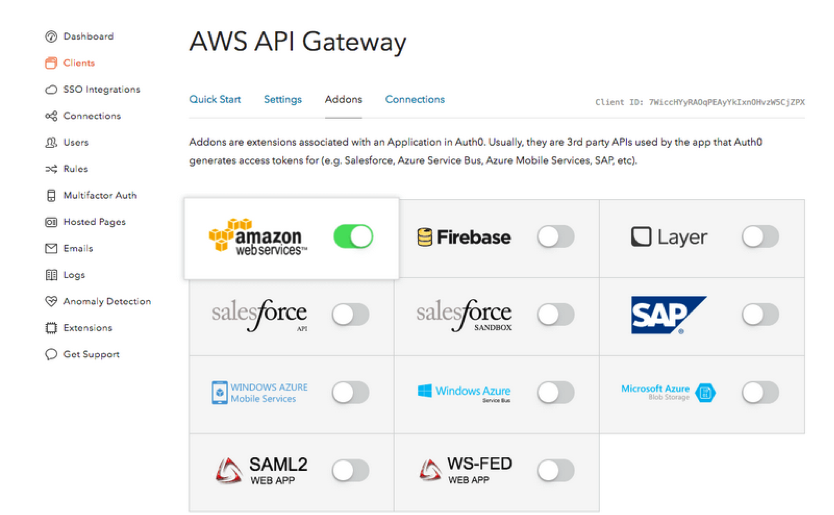 Configure BP4 which is the API gateway