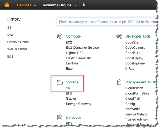 Amazon S3 bucket and Incapsula