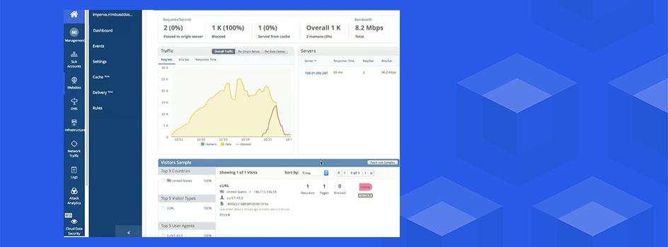 Mitigate then Investigate: Watch a Live DDoS Attack