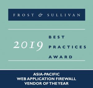 Frost & Sullivan 2019 Asia-Pacific Web Application Firewall Vendor of the Year for WAF