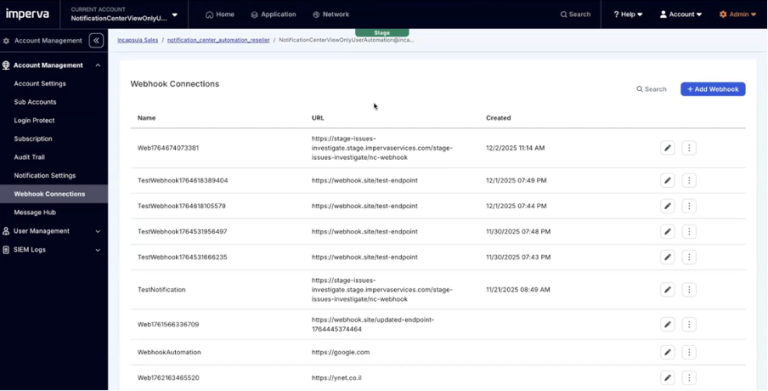 Frequently asked questions about webhook notifications