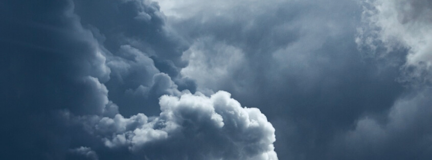 dark clouds