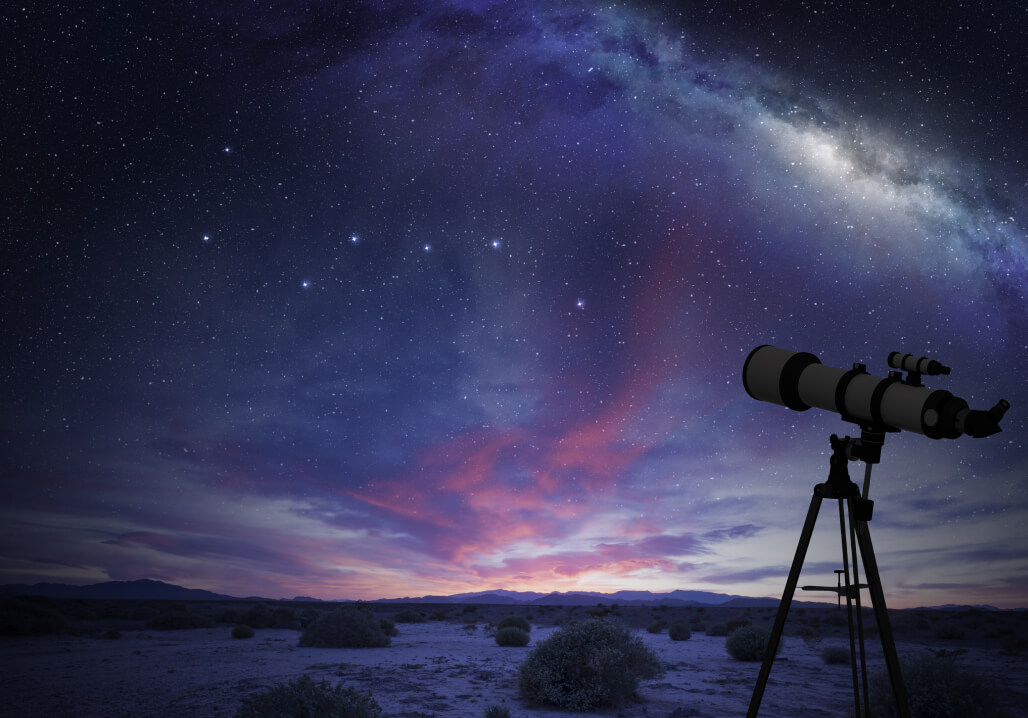 telescope at night 1028x718 1