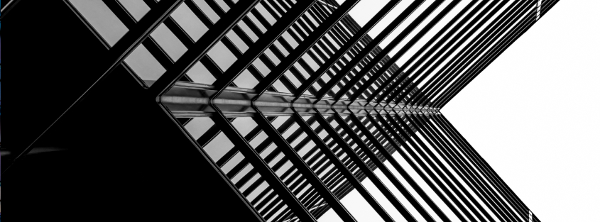 Abstract image of the corner of a building