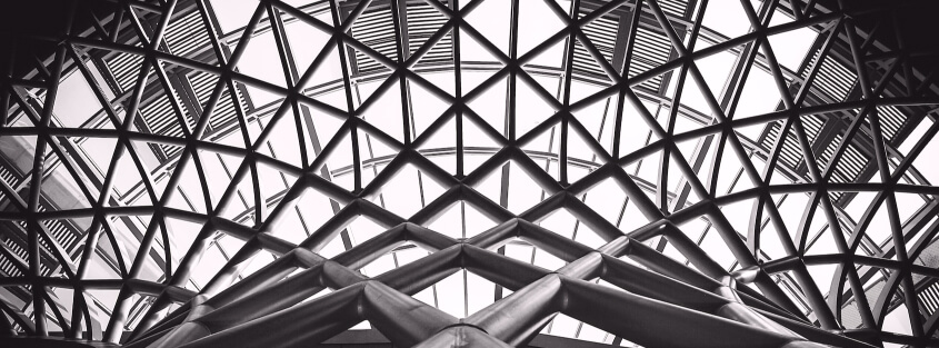 abstract architecture beams