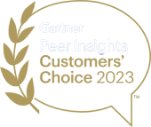 Gartner Peer Insights Customers Choice 2023 logo