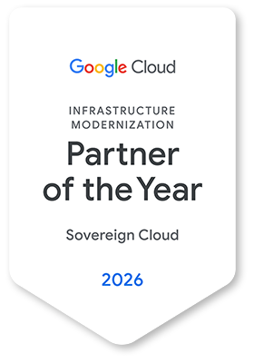 google sovereign cloud partner award 2026